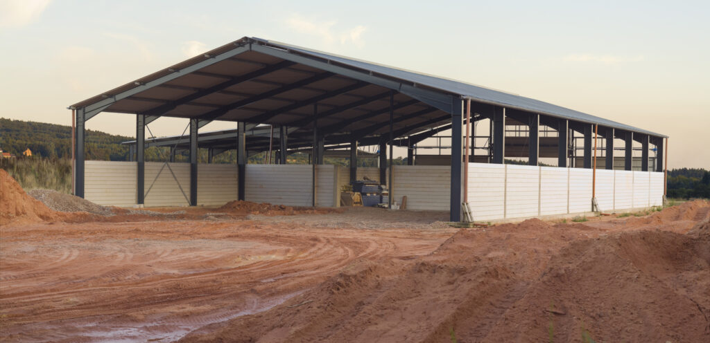 Professional Construction of Agricultural Storage with Steel Panels
