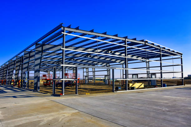 Completed hybrid steel building highlights superior design and craftsmanship
