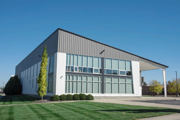 A beautiful custom-designed steel building showcasing versatility and durability