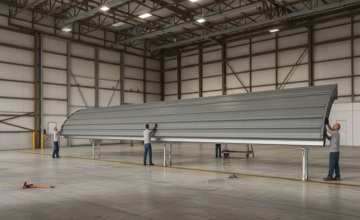 Efficient Bi Fold Hangar Door Installation Services In Fargo, ND Efficient Bi Fold Hangar Door Installation Services In Fargo, ND